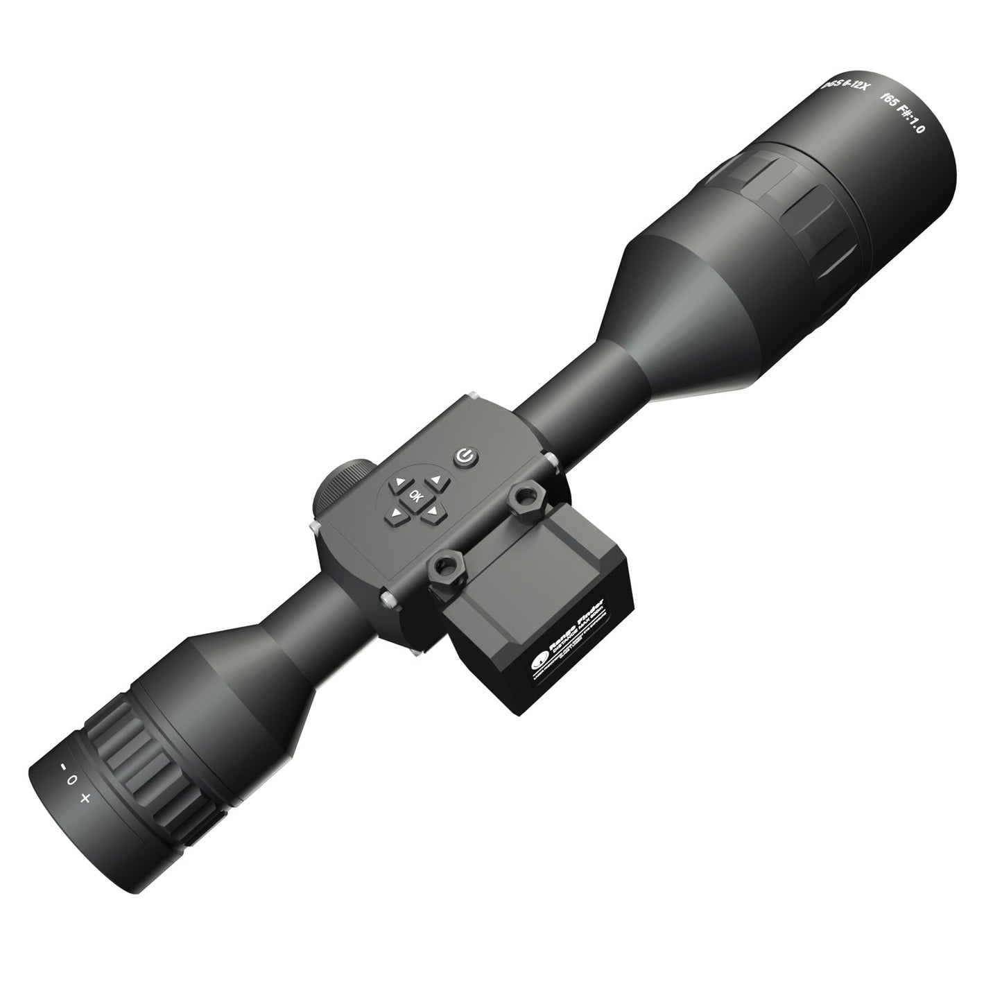 CVISIONX Rifles Scope 6-12X HD 2K Digital Night Vision Scope for Hunting